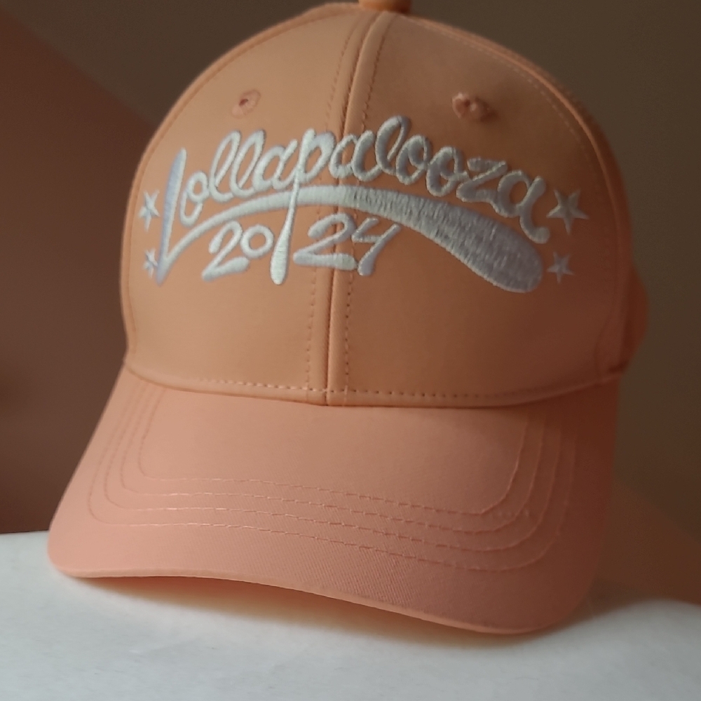Peach Lollapalooza 2024 Cap